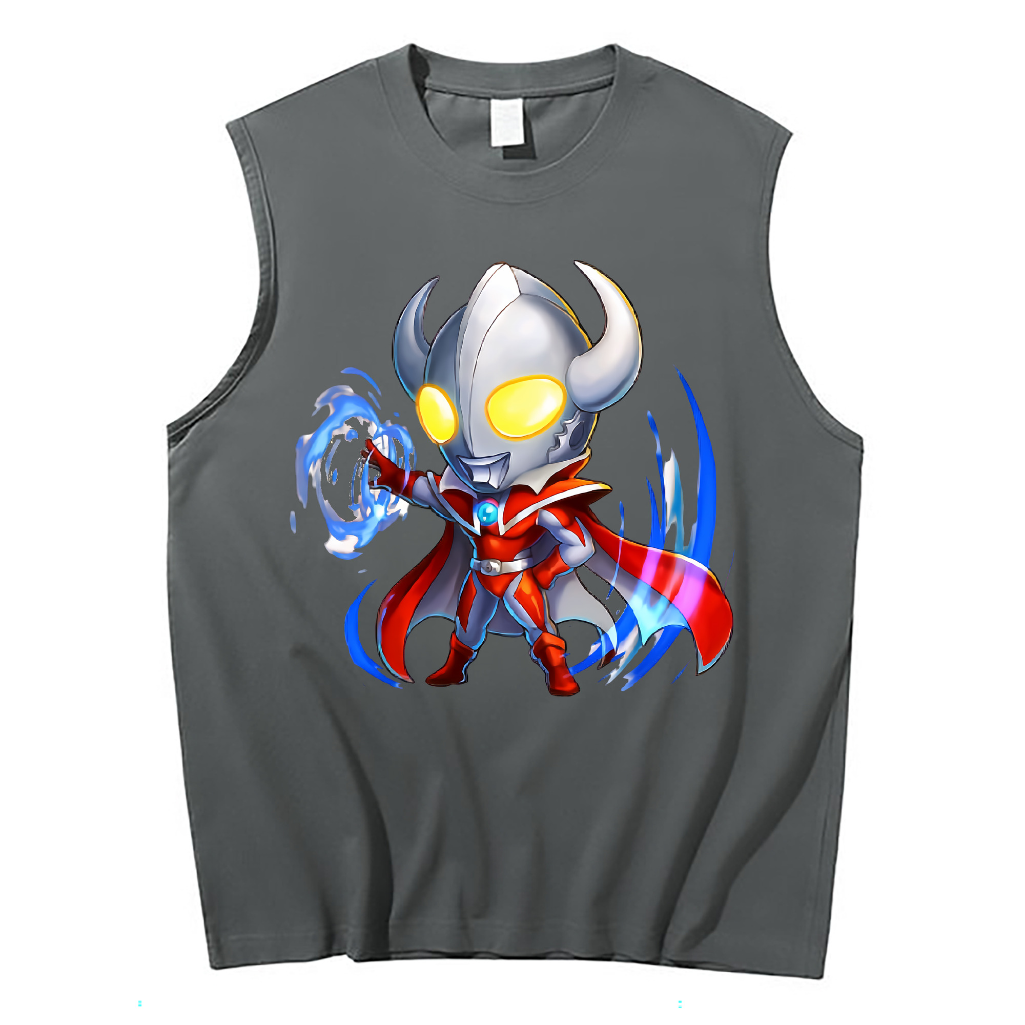 （画像用） ウルトラマン Ultraman コットン100％タンクトップ（フロントプリント）